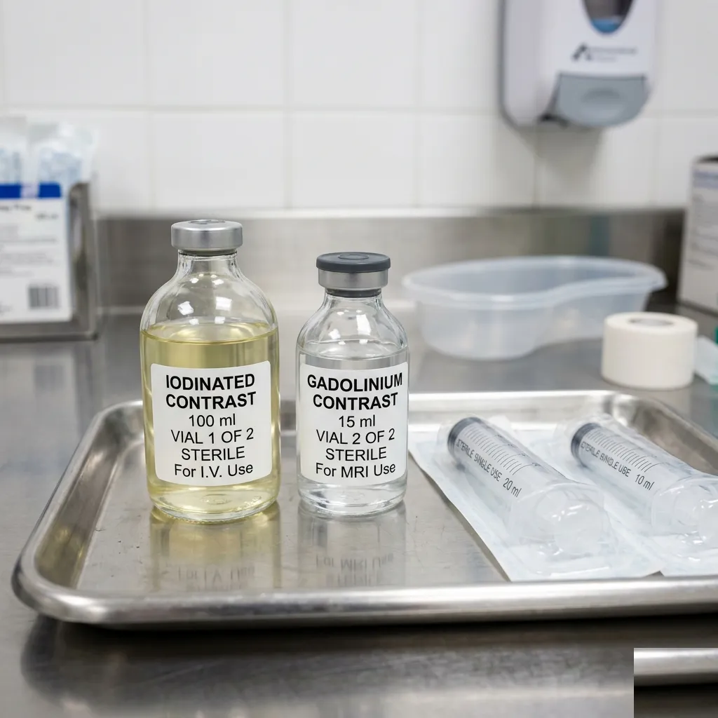 Iodine vs. Gadolinium: The Patient Guide to Contrast Dye