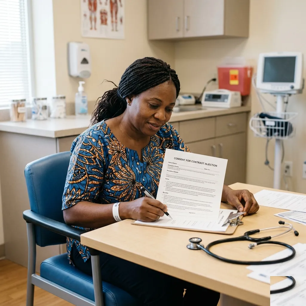 Why a Doctor Orders a Scan 'With and Without Contrast'